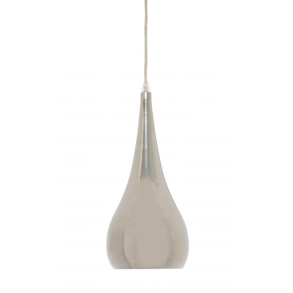 Goccia 1 Light Pendant Chrome - GOCCIA-CH