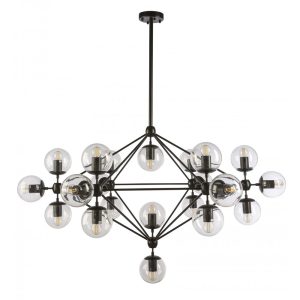 Klesh 21 Light Pendant Black - KLESH-21L-BLK