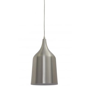 Lago 1 Light Pendant Silver - LAGO-ALU