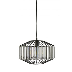 Lespa 1 Light Pendant Black - LESPA-1L