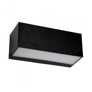 Max Frankie 12W Up/Down Wall Light Black / Warm White - LH2300-BL