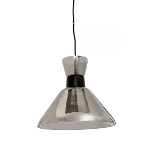 Miranda 1 Light Pendant Black / Smoke - MIRANDA-1L