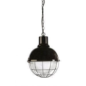 Oblo 1 Light Pendant Black - OBLO-1P-BLK