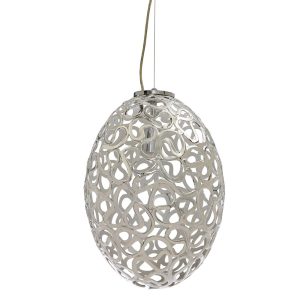 Oregon 1 Light Pendant Chrome - OREGON-OVAL