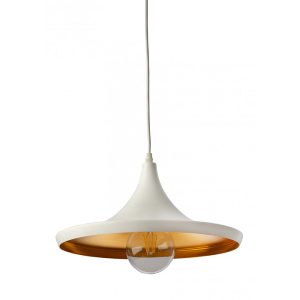 Quattro 1 Light Pendant White - QUATTRO-1L WHT