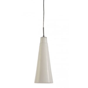 Rangio 1 Light Pendant White - RANGIO-WHT