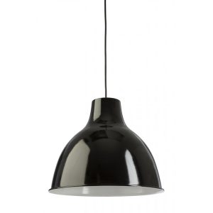 Roma 1 Light Pendant Black - ROMA-BLK