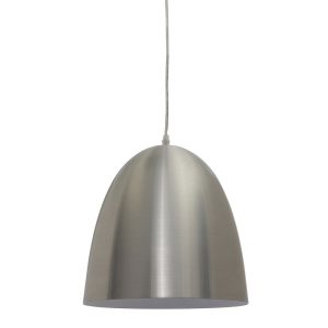 Serena 1 Light Pendant Silver - SERENA-ALU