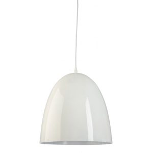 Serena 1 Light Pendant White - SERENA-WHT