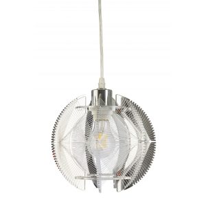 Space 1 Light Pendant Small Chrome - SPACE-1P S