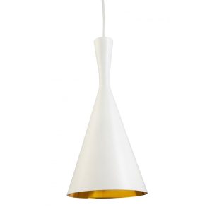 Uno 1 Light Pendant White - UNO-1P WHT