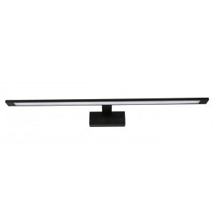 Aliano 12W LED Vanity Wall Light Black / Cool White - ALIANO-770 BLK