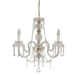 Alicante 3 Light Crystal Pendant Chrome - ALICANTE-3 CH