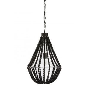 Audry 1 Light Pendant Black - AUDRY-BLK