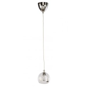 Champagne 1 Light 12V Pendant Chrome / Clear - CHAMPAGNE-1P