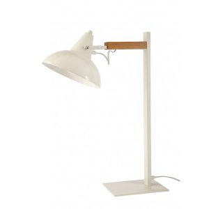 Coin 1 Light Desk Lamp White - COIN-T/L White