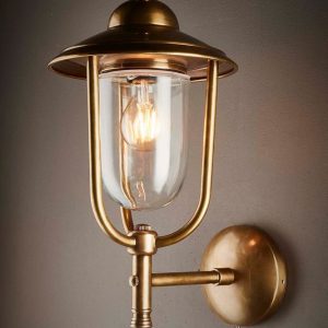 Pier 1 Light Wall Lamp Antique Brass - ELPIM51230AB