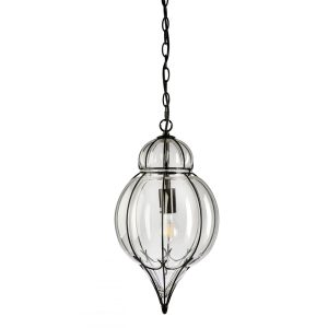 Empoli 1 Light Pendant Black - EMPOLI-1L