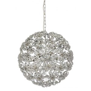 Fiorello 14 Light Crystal Pendant Chrome - FIORELLO-24