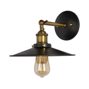 Grace 1 Light Wall Light Brown - GRACE-1L W/B