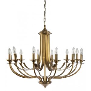 Hoodshire 12 Light Chandelier Bronze - HOODSHIRE-12L BRZ