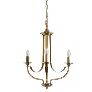 Hoodshire 3 Light Chandelier Bronze - HOODSHIRE-3L BRZ