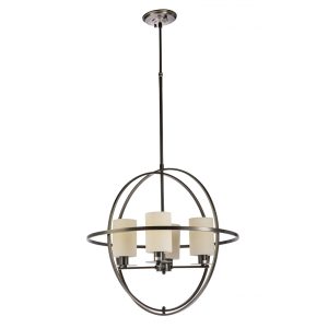 Lumino 4 Light Pendant Black / Bronze - LUMINO-4P