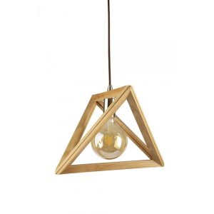 Murillo 1 Light Timber Pendant Small - MURILLO-37