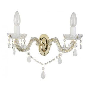 Marte 2 Light Wall Light Gold - Marte-2-GLD