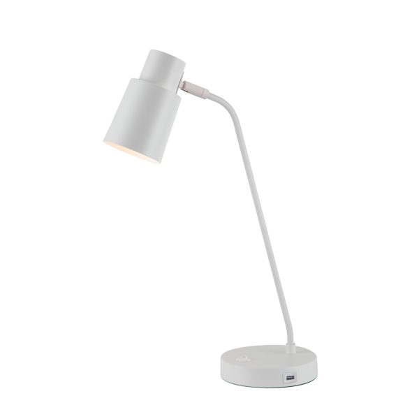 Rik Desk Lamp White - OL93911WH