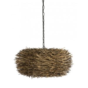 Perugia 1 Light Pendant Small Dark Brown - PERUGIA-1P DBR