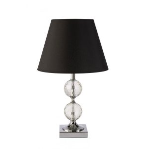 Romina 1 Light Table Lamp Black - ROMINA-TL BLK