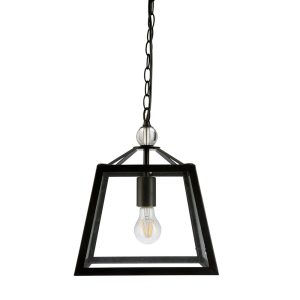 Tamarka 1 Light Pendant Black - TAMARKA-1P