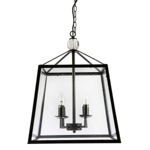 Tamarka 4 Light Pendant Black - TAMARKA-4P