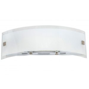 Italian R7s Vanity Wall Light Small Chrome / Frost - VA 1002