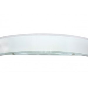 Italian R7s Vanity Wall Light Large Chrome / Frost - VA 1004