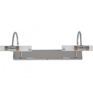 Italian 4 Light Vanity Wall Light Chrome / Frost Glass - VA 3674