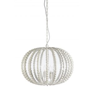 Vanity 4 Light Pendant White - VANITY-4 WHT