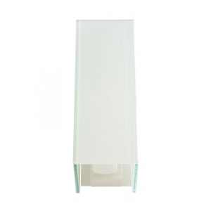 Italian 1 Light Rectangular Wall Light Frost - W4886-A1