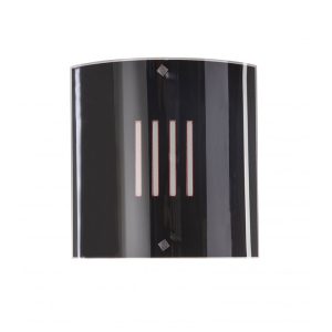 Italian 1 Light Square Wall Light Black - WB 71572-A