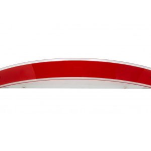 Italian 1 Light Wall Light Extra Large Red - WB5154-XL-RED