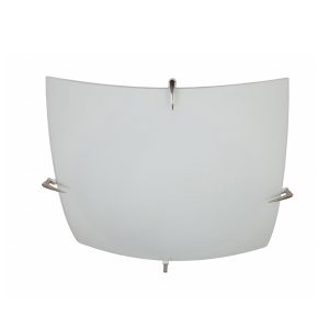 Ziola 2 Light Square Oyster Light Large Opal - ZIOLA-40 SQ