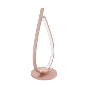 Palozza 14W LED Table Lamp Rose Gold / Warm White - 97364N