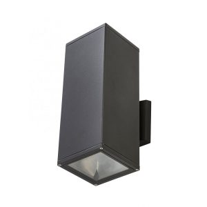 Alice 2 Light Up/Down Wall Light Black - ALICE-2 BLK