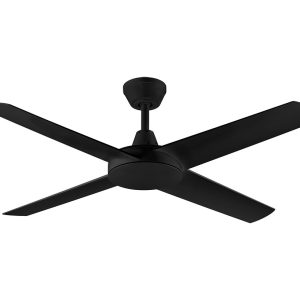 Aspire 52" AC Ceiling Fan With Polymer Blades Black - FA12BL