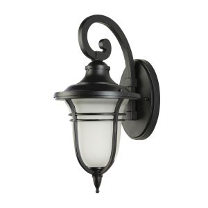 Belgium Downward Wall Light Small Black - BELGIUM -SM W/B