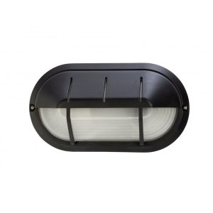 Italian 1 Light Eyelid Bunker Light Black - BK 115S-BLK