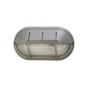 Italian 1 Light Eyelid Bunker Light Silver - BK 115S-SIL