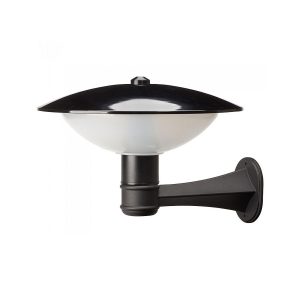 Eden 20W LED Mushroom Wall Light Black / Warm White - BZL-104L-BL + S600-BL