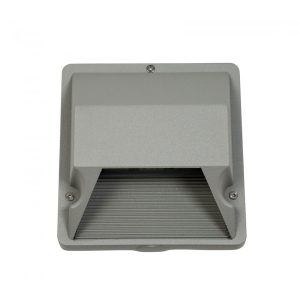 Costa LED Step Light Silver - COSTA-Led W/B SIL